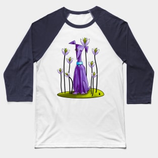 Lavender Dog Baseball T-Shirt